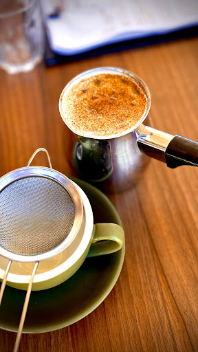 Espresso being poured